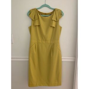 J. Crew dress with shoulder bow detail